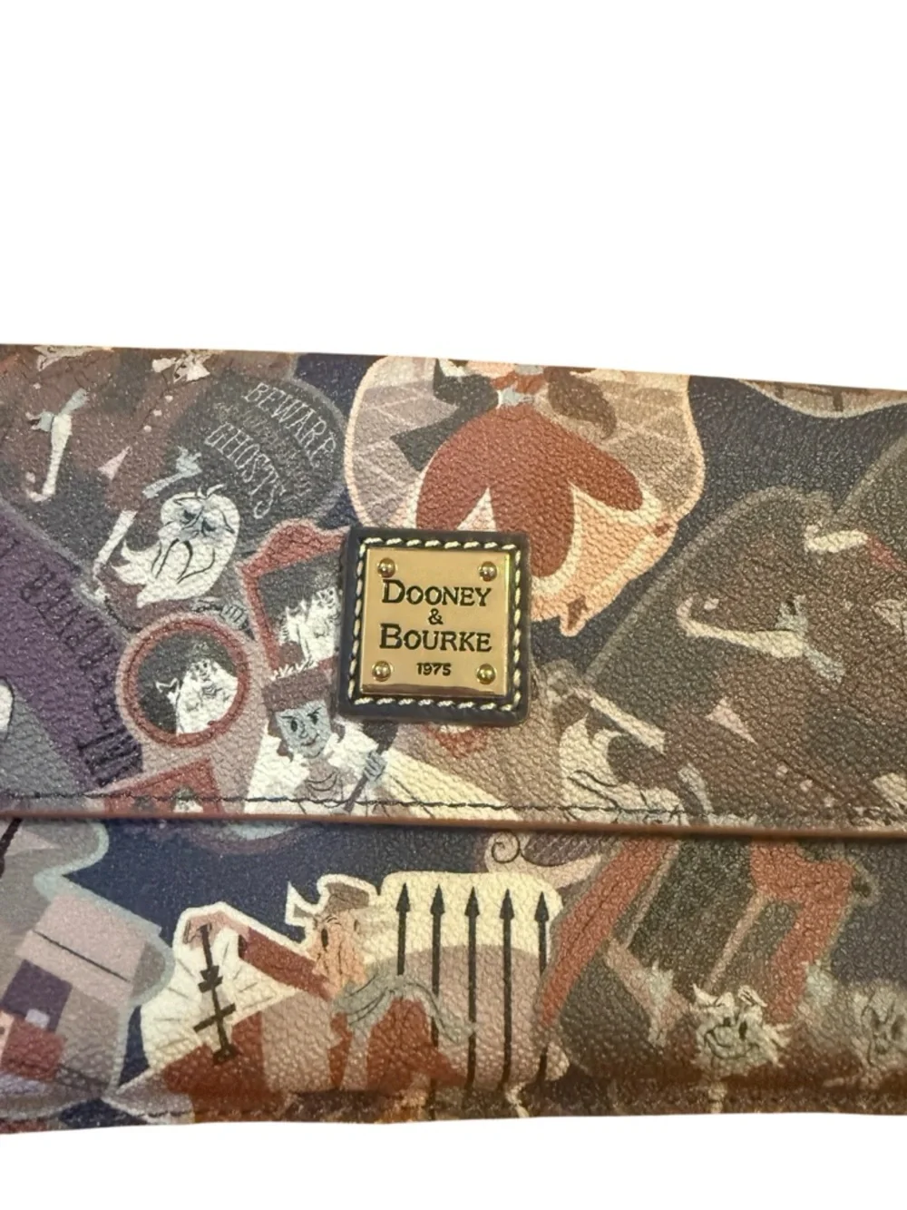 Dooney & Bourke Wristlet Clutch Disney parks the haunted mansion NWT